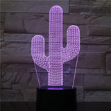 Cactus LED night light