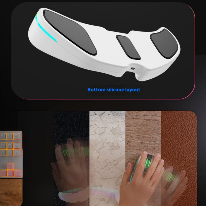 IFYOO RGB Light Ergonomic Wristband Palm Tray Wrist Pad Creative Mobile