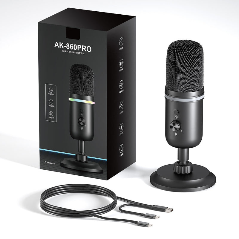 New USB Computer Gaming Competitive Microphone