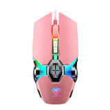 USB Wired Computer Office E-sports Luminous RGB Mechanical Mouse