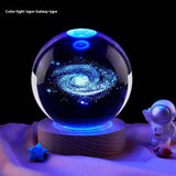 Moon Small Night Lamp Decoration Creative Crystal Ball