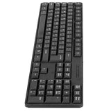 Computer Keyboards Ergonomic Design Durable USB Wired Arabic English Mechanical Keyboard for PC Laptops