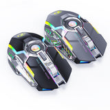 Silent Charging RGB Streamer Horse Racing Wireless Gaming Mouse