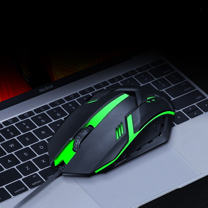 Wired Luminous Mouse USB Desktop Computer RGB Notebook Office Cheap Game