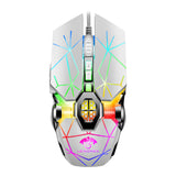 USB Wired Computer Office E-sports Luminous RGB Mechanical Mouse